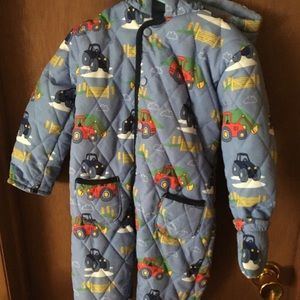 Infant snow suit